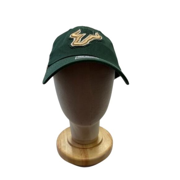 47 Brand Other - NWOT 47 Brand Trucker Hat USF Bulls Logo Stretch Fit Cap Green Khaki Unisex S/M